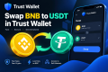 swap bnb to usd in trust wallet